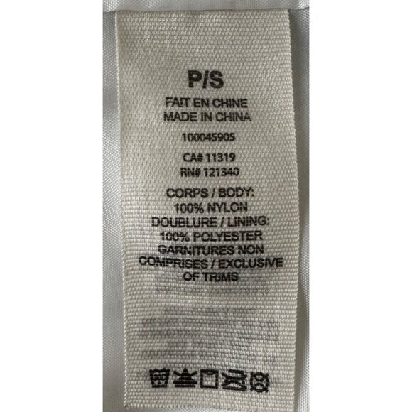 Garage Windbreaker Women Small White Full Zip - Picture 7 of 10